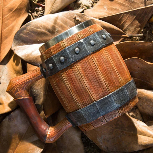 Viking Retro Beer Mug | Tales of Valhalla - Ancient Craftsmanship