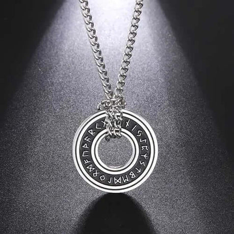 Rune Circle Necklace