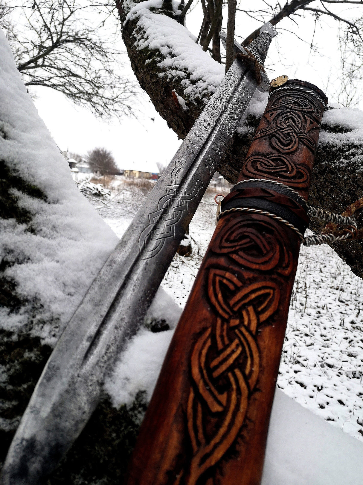 Runic Replica Sword