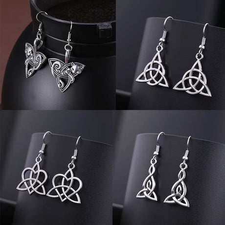 Viking Triquetra Celtic Knot Earrings - Tales of Valhalla