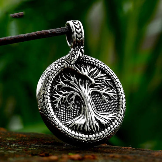 Nordic Yggdrasil Viking Tree of Life Pendant Necklace - Tales of Valhalla
