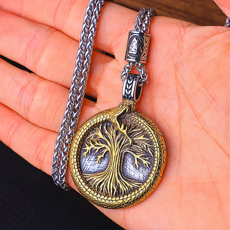 Nordic Yggdrasil Viking Tree of Life Pendant Necklace - Tales of Valhalla
