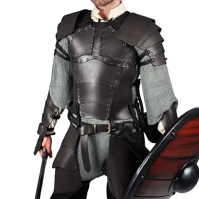 Jarlshield Leather Armor Vest