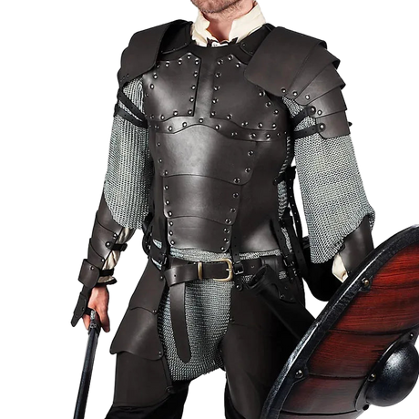 Jarlshield Leather Armor Vest
