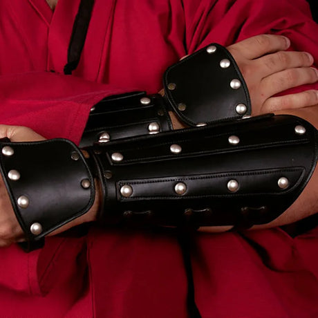 Ravenclad Leather Arm Guards