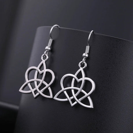 Viking Triquetra Celtic Knot Earrings - Tales of Valhalla