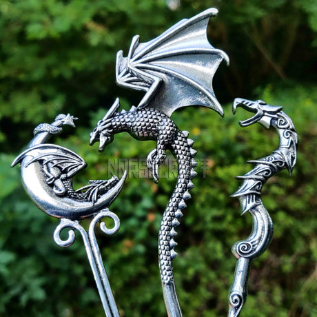 Set 3 Dragons Hair Sticks-Tales of Valhalla