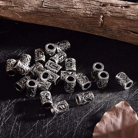 Set of 24 Viking Rune Beads-Tales of Valhalla