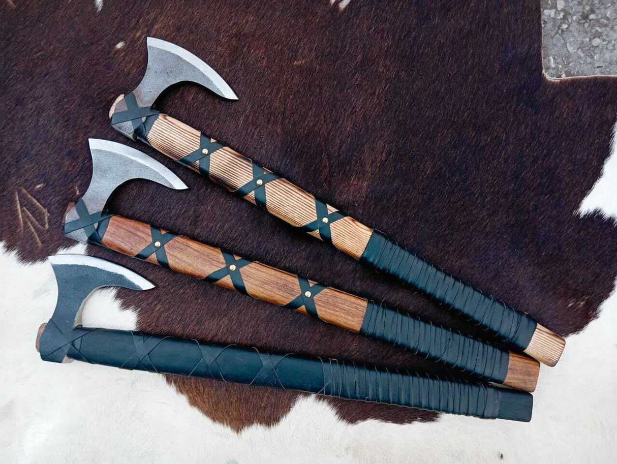 Set of 3 Ragnar Viking Axes