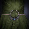 Shieldmaiden Blue Stone Hairpin