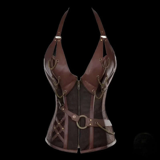 Shieldmaiden Leather Corset