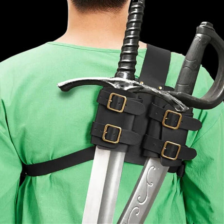 Side Back Double Sword Harness-Tales of Valhalla