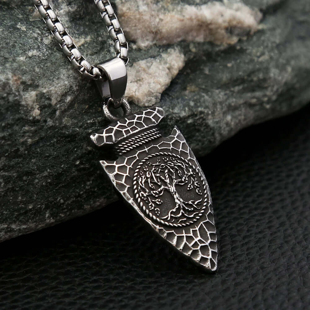 Spear Head Yggdrasil Necklace