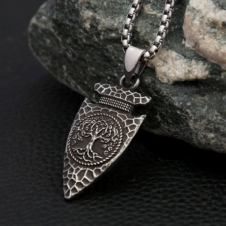 Spear Head Yggdrasil Necklace-Tales of Valhalla