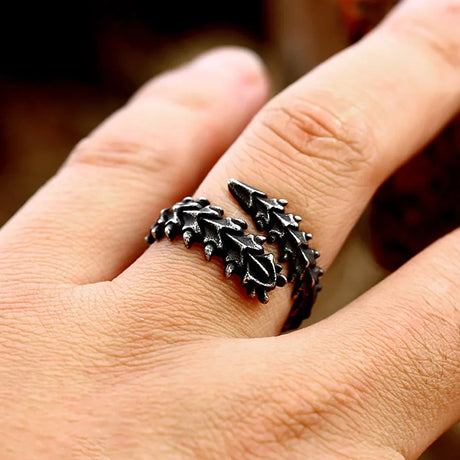 Spine of Jormungandr Norse Ring-Tales of Valhalla