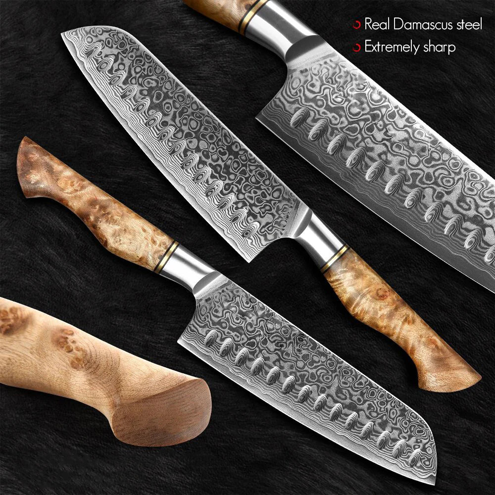 Sycamore Mosaic 5pcs Chef Knife Set