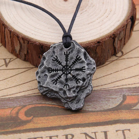 The Helm of Awe Stone Necklace-Tales of Valhalla