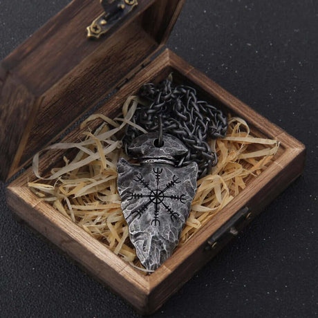 The Helm of Awe Viking Necklace-Tales of Valhalla