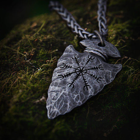 The Helm of Awe Viking Necklace-Tales of Valhalla