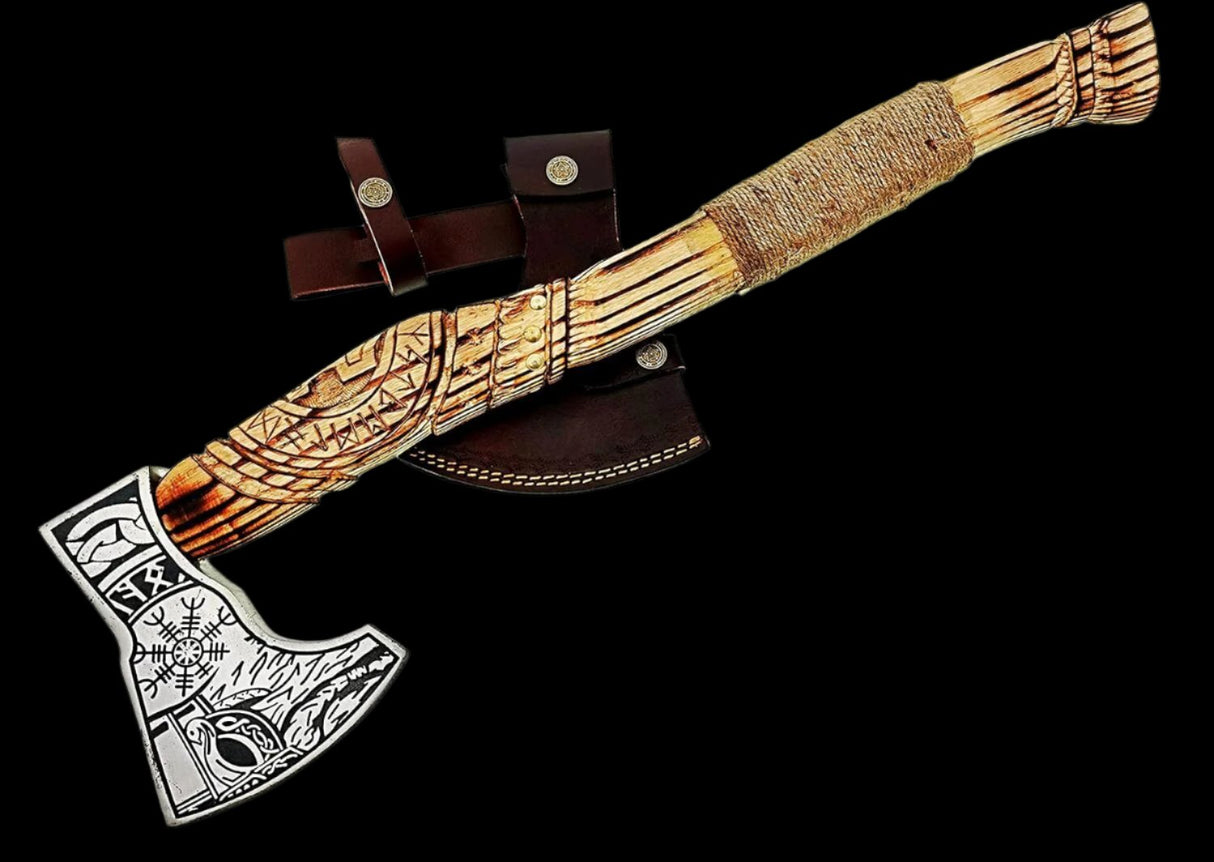 The Norse Symbols Battle Axe