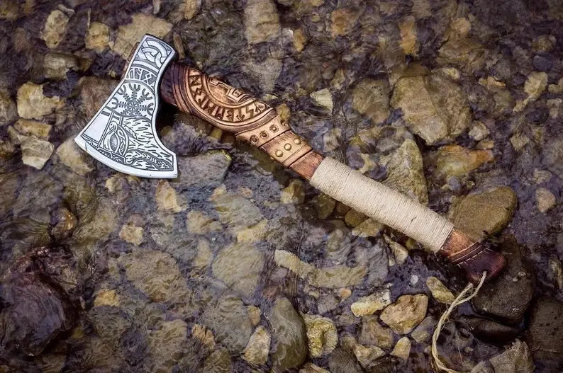 The Norse Symbols Battle Axe