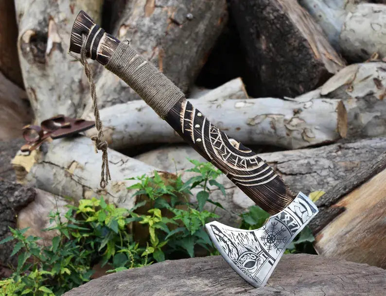 The Norse Symbols Battle Axe