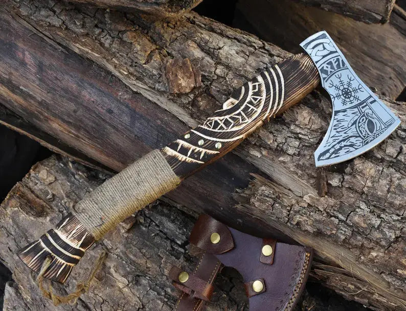 The Norse Symbols Battle Axe