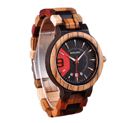 The Norse Viking Wood Watch-Tales of Valhalla