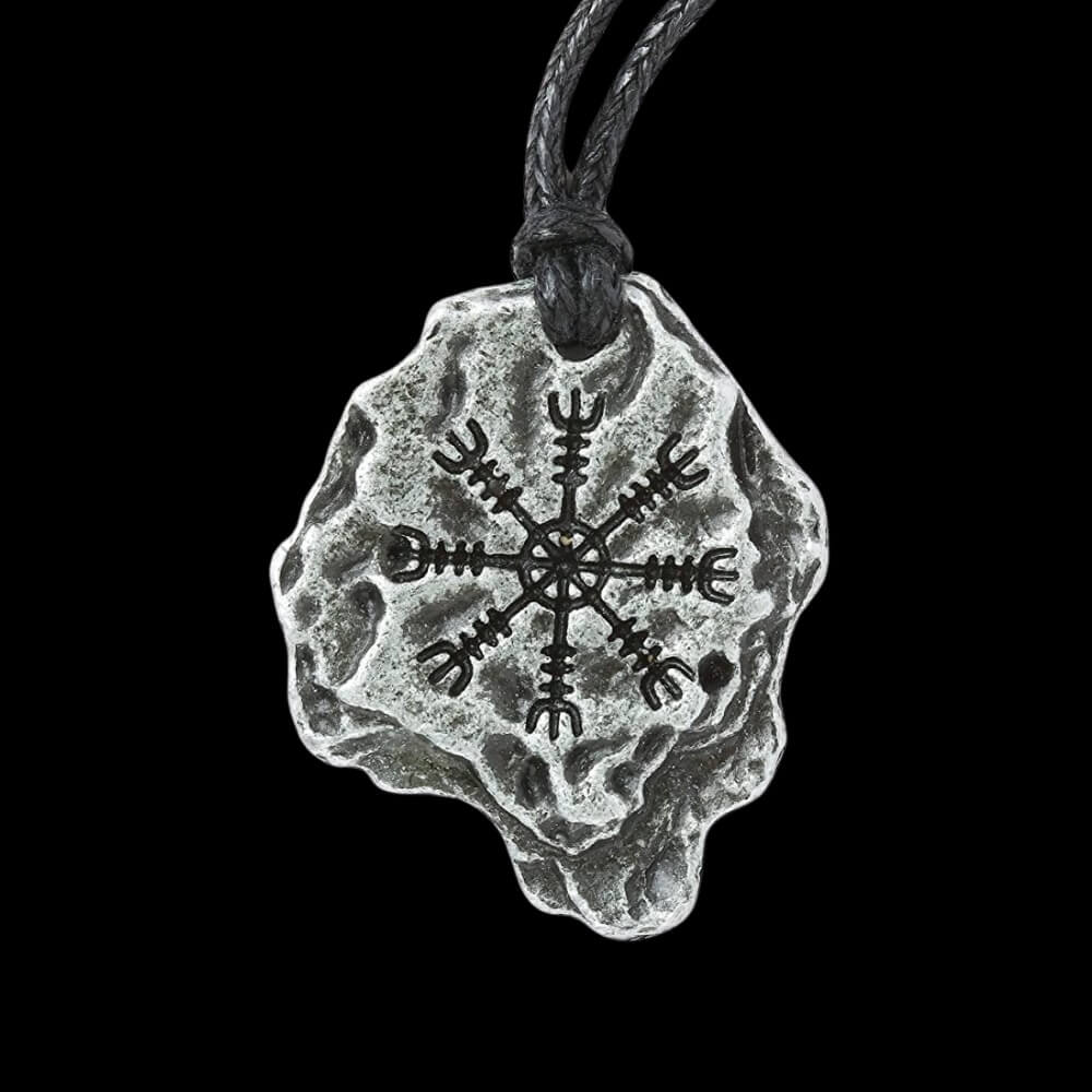 The Helm of Awe Stone Necklace