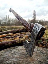 Thor Engraved Axe