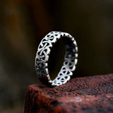 Triangle Celtic Knot Ring-Tales of Valhalla