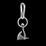 Valknut Axe Keychain