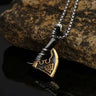 Valknut Axe Retro Pendant Necklace