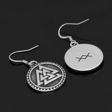 Valknut Earrings