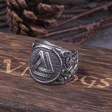 Valknut Viking Ring