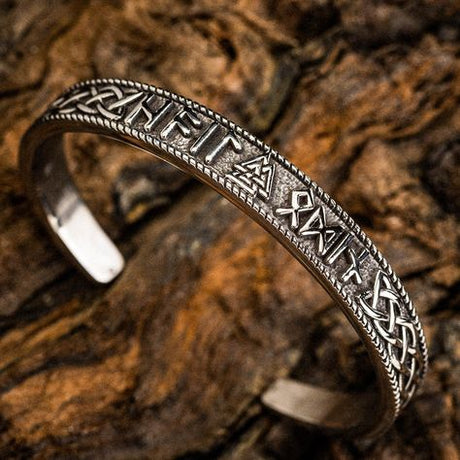 Valknut and Runes Arm Ring-Tales of Valhalla