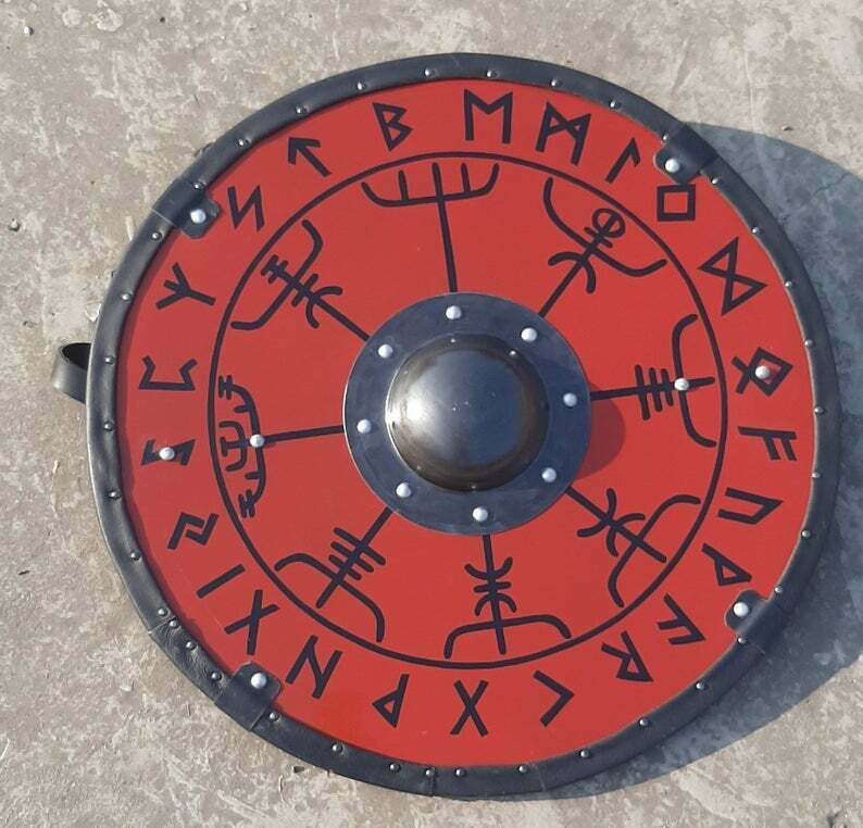 Vegvisir Runes Shield