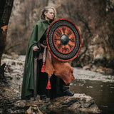 Vegvisir Wooden Shield