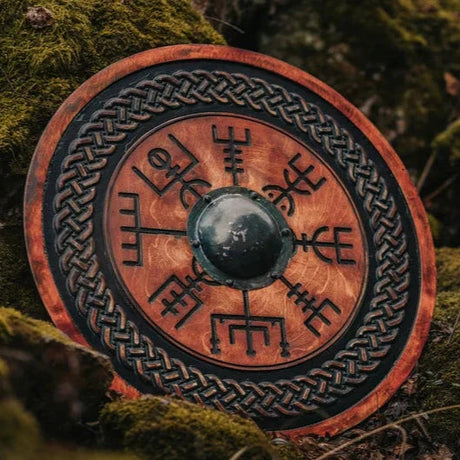 Vegvisir Wooden Shield-Tales of Valhalla