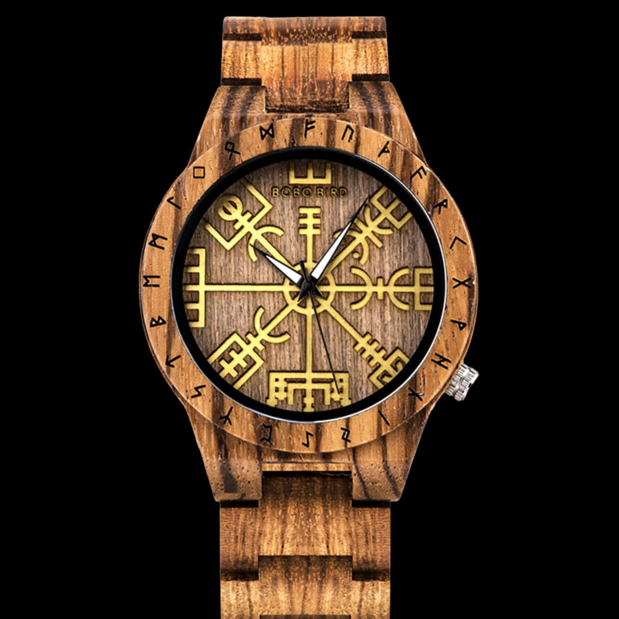 Vegvisir Wooden Watch