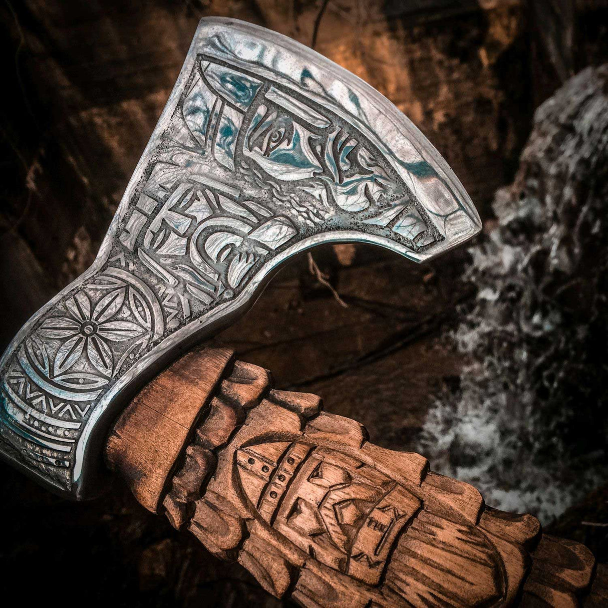 Viking Bearded Axe For Sale, Ragnar Viking Axe | Birthday Gift, Christmas Gift, Anniversary Gift