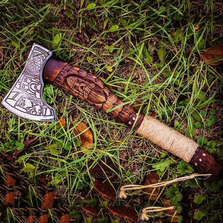 Viking Bearded Axe For Sale, Ragnar Viking Axe | Birthday Gift, Christmas Gift, Anniversary Gift