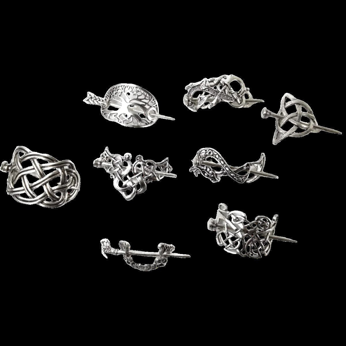 CHICNET Viking Celtic Nordic Vegvisir - Orecchini da uomo e donna, in acciaio inox, 10 mm, rotondi, 7 mm di lunghezza, 1,2 mm, con serpente del mondo
