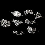 Viking Celtic Hair Clips Set