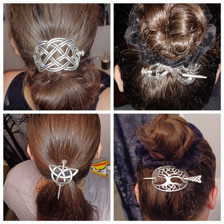 Viking Celtic Hair Clips Set-Tales of Valhalla