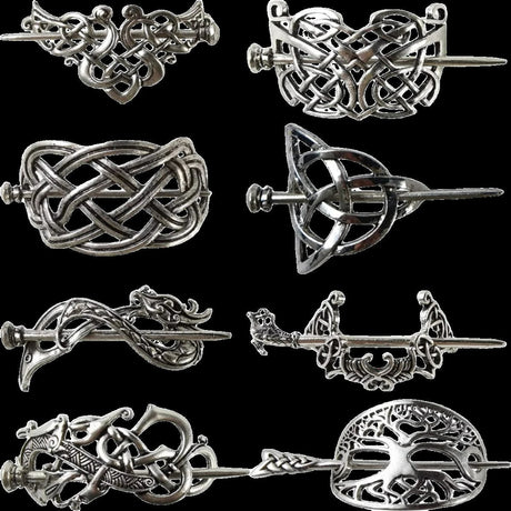 Viking Celtic Hair Clips Set-Tales of Valhalla