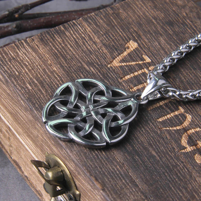 Viking Celtic Knot Necklace Stainless Steel