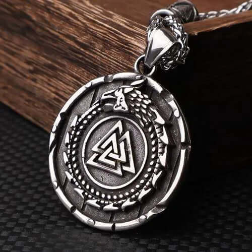 Viking Dragon Amulet Pendant-Tales of Valhalla