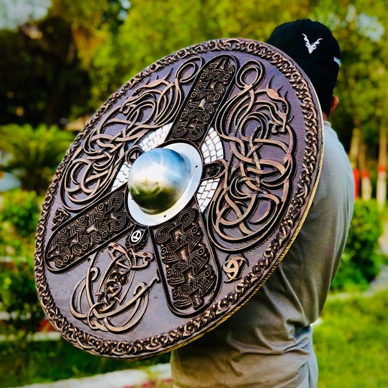 Viking Dragons Shield