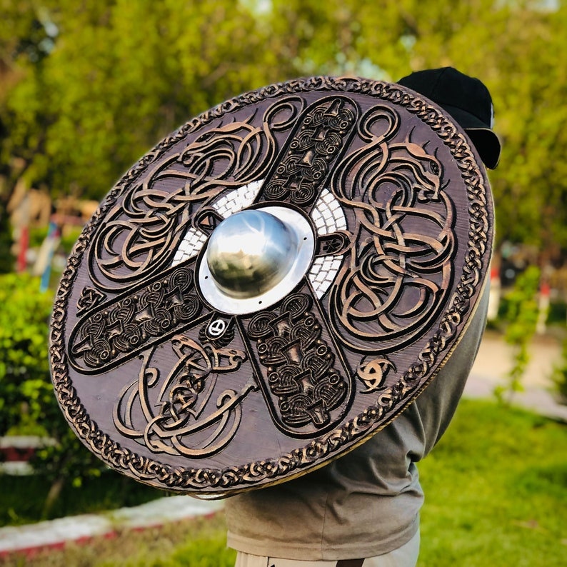 Viking Dragons Shield